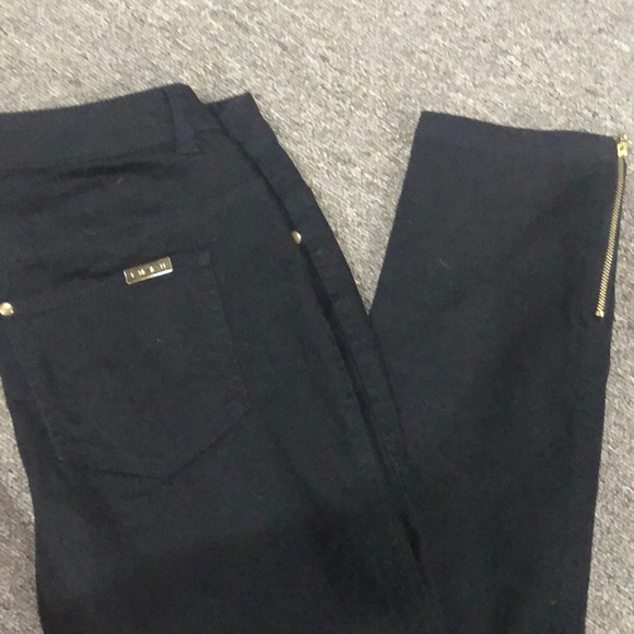 Iman Global Chic 360 Jeans Black Sz 4 Zip Ankle NWOT - Picture 1 of 9